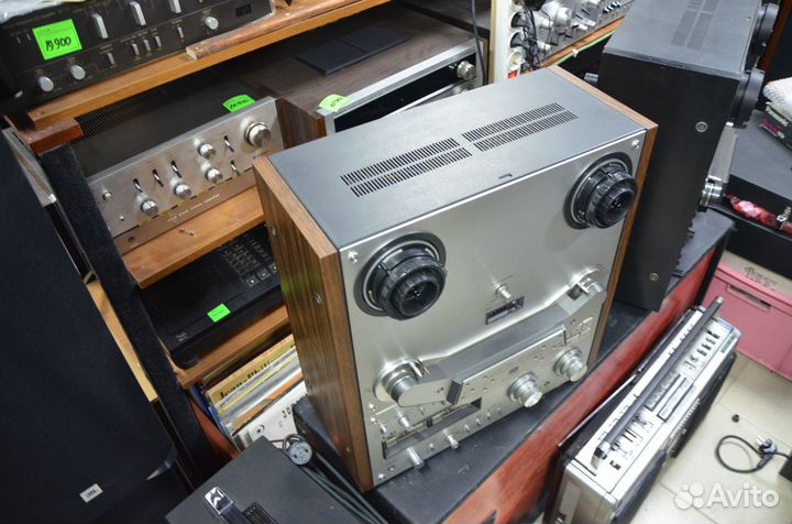 Катушечный магнитофон Akai GX-635D remote комплект