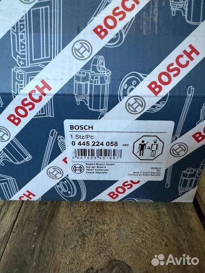 Рампа топливная 5340.1112303 / 0445224058 bosch