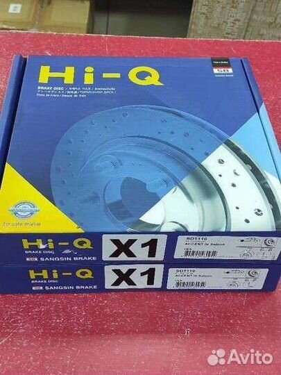 Диски и колодки тормозные Hi-Q для Kia / Hyundai