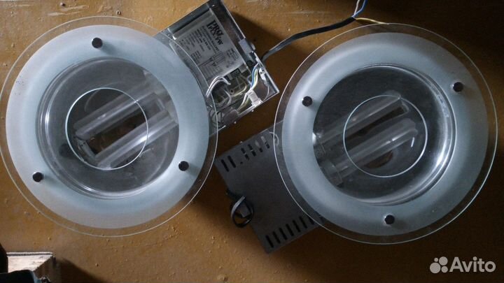 Светильники PRO plx.FW (2 шт) + 8 ламп osram