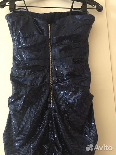 Вечернее платье с пайетками. 44-46