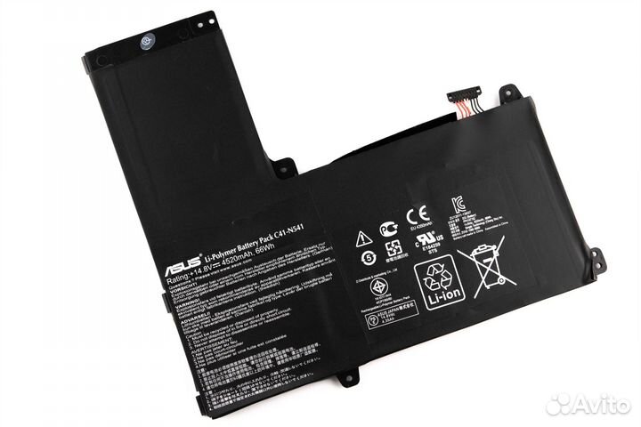 Аккумулятор для Asus N541 Q501 (14.8V 4500mAh) OR