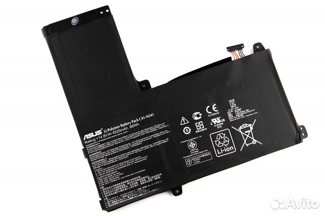 Аккумулятор для Asus N541 Q501 (14.8V 4500mAh) OR