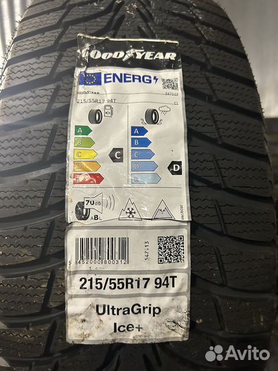 Goodyear UltraGrip Ice+ 215/55 R17 94T