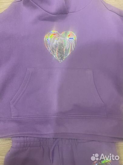 Утепленный спортивный костюм