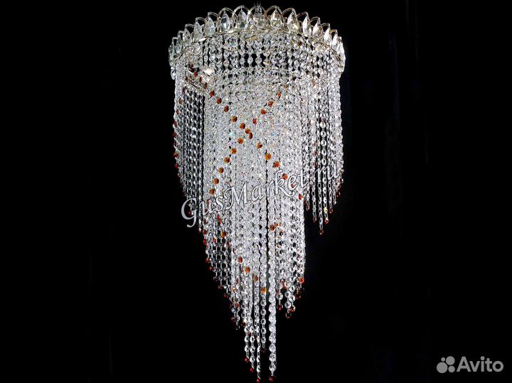 Люстра хрустальная 