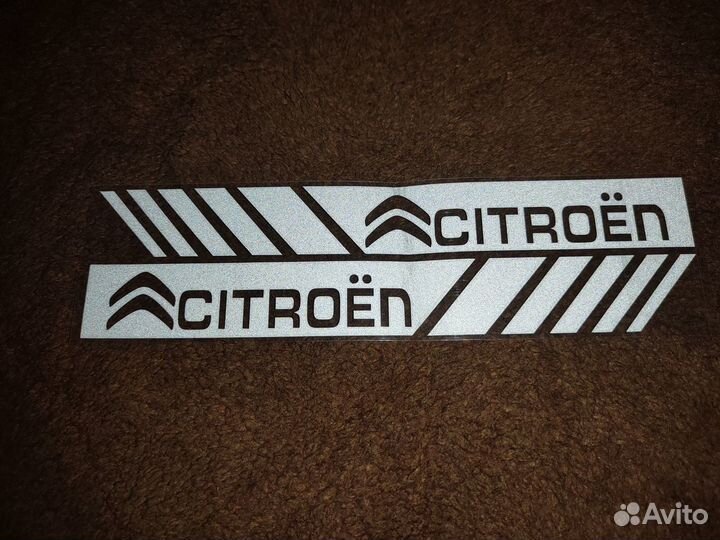 Наклейка на Citroen