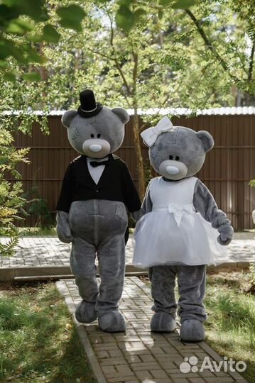 Белый Мишка, Тедди, Бурый Медведь, Ростовые куклы