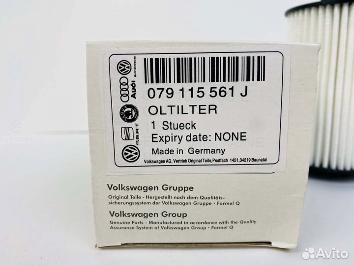 Фильтр масляный VAG 079115561J