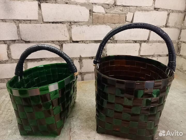 Корзина плетёная