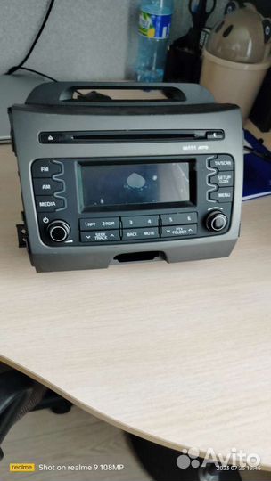 Авто магнитола штатная на Киа Спортейдж 3