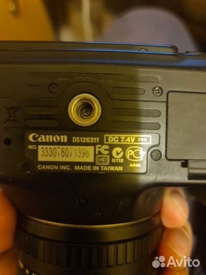 Зеркальный фотоаппарат canon eos 600d