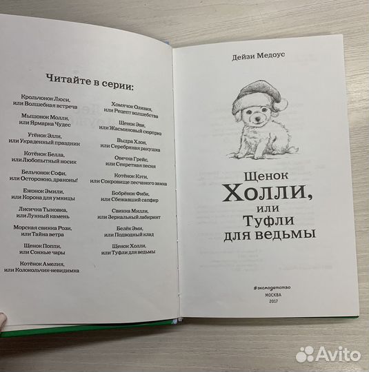 Книга «Щенок Холли или Туфли для ведьмы»