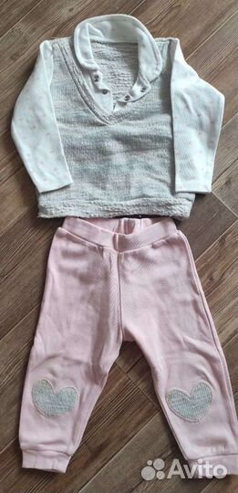 Детские вещи 80-86 для девочки