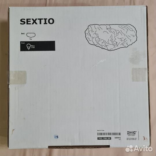 Люстра икеа sextio