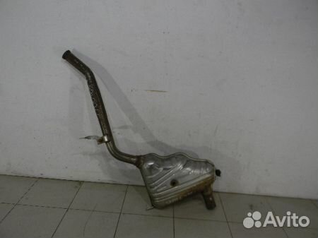 Задняя банка глушителя