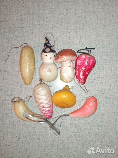 Игрушки на ёлку СССР