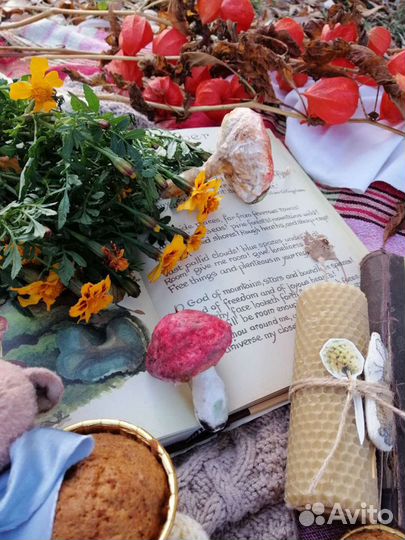 Ватные елочные игрушки