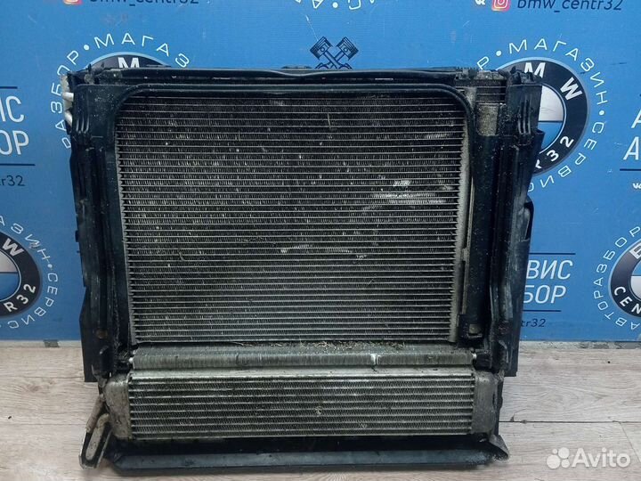 Кассета радиатора на BMW X5 Е53 n62
