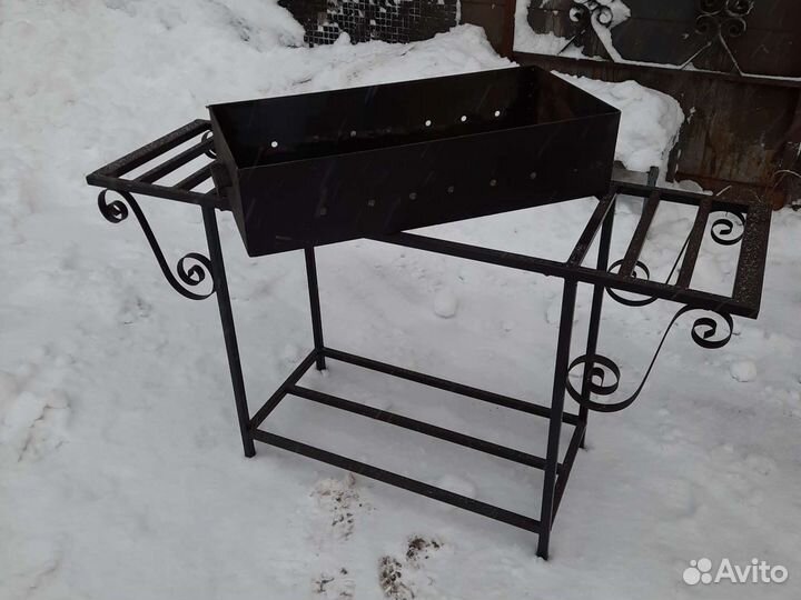 Мангал 2 мм с полками