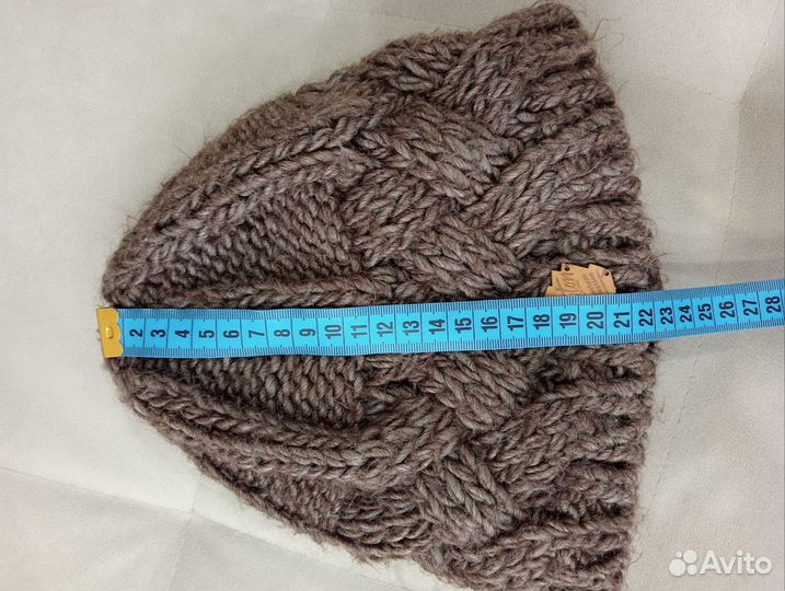 Шапка и шарф снуд комплект вязанный