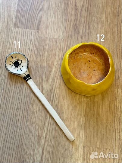 Тарелки керамика ручной работы