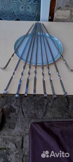 Шампура из нержавейки бу