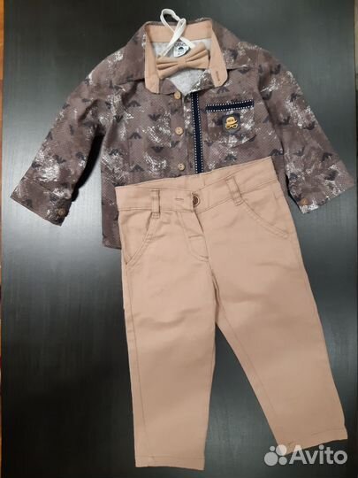 Рубашка+брюки+бабочка