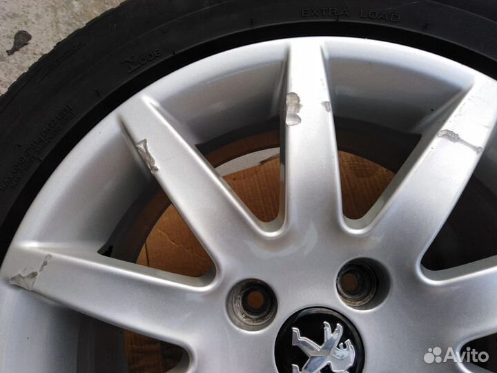 Фирменные литые диски Peugeot r16