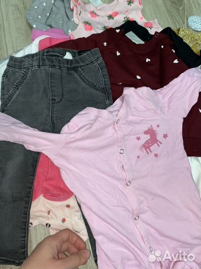 Вещи пакетом на девочку74