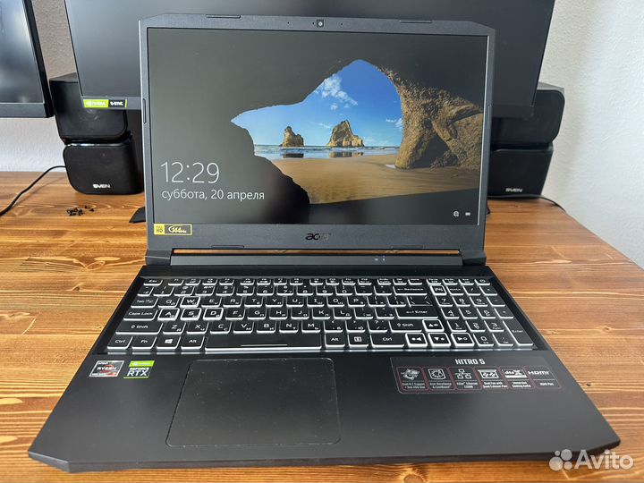 Acer nitro 5 rtx 3060 ryzen 7 5800H