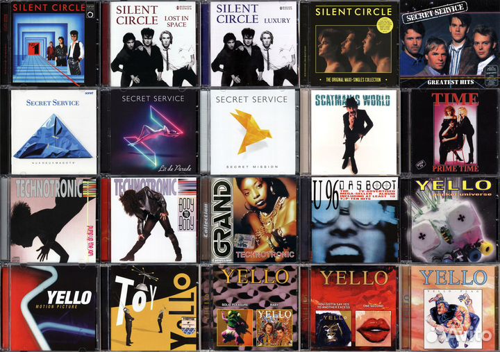 CD Компакт диски с музыкой Pop, Disco