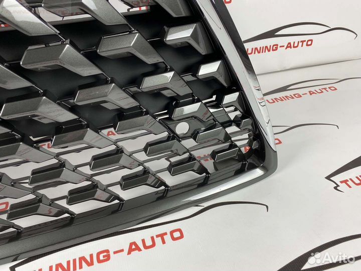 Решетка радиатора Lexus GX460 Стиль 2020 Под камер