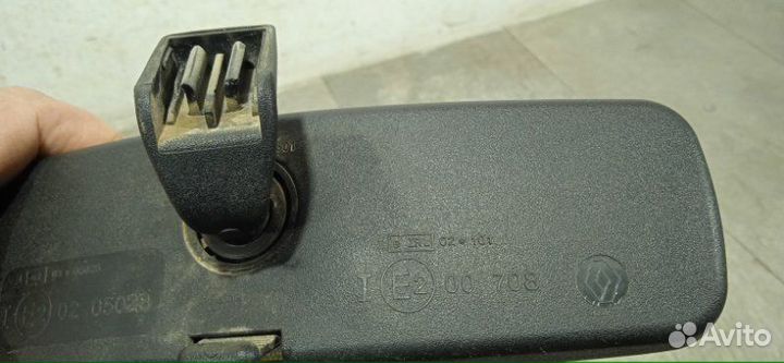 Зеркало заднего вида салонное Renault Logan седан