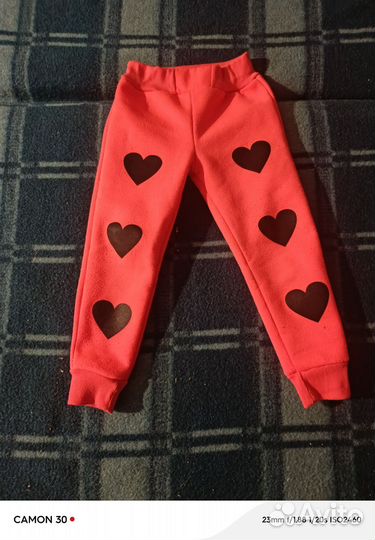 Костюм для девочки на флисе