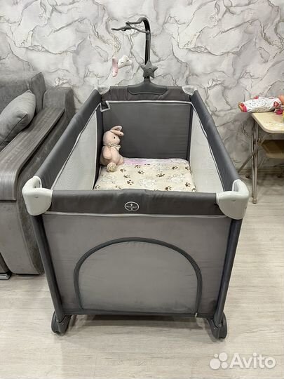 Манеж кровать