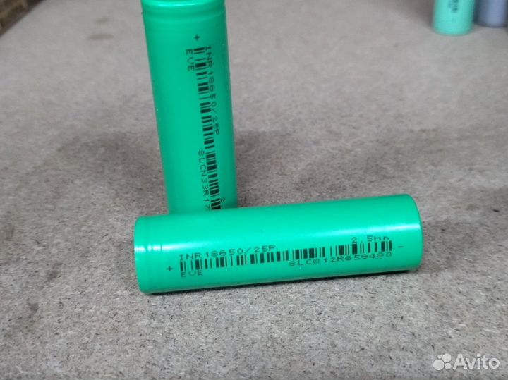 Литионный аккумуляторы 18650 21700