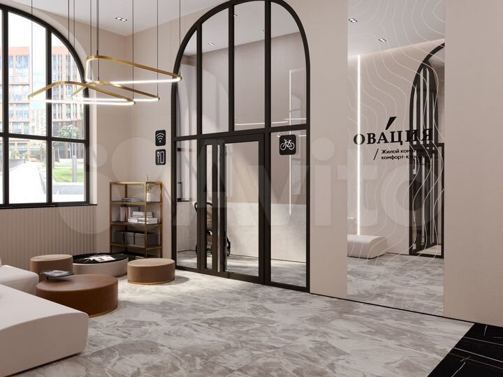 1-к. квартира, 38,7 м², 10/17 эт.