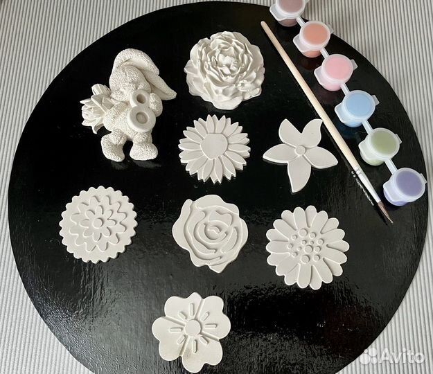 Фигурки из гипса для раскрашивания