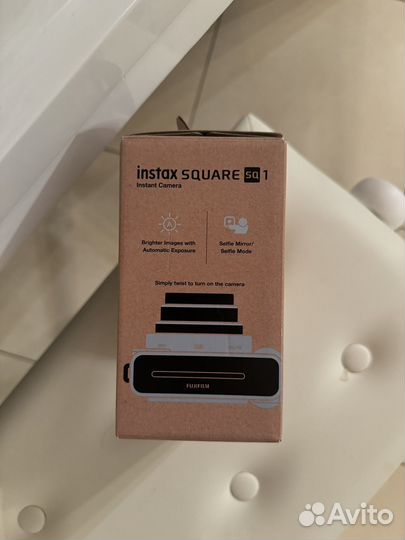 Полароид Fujifilm Instax square SQ1, голубой