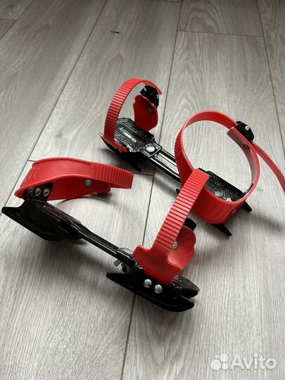 Коньки детские двухполозные раздвижные