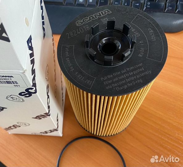 Фильтр масляный scania Euro6 2824017