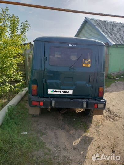 УАЗ Hunter 2.7 МТ, 2005, 219 000 км