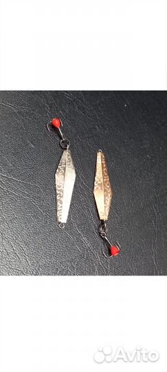 Блесна зимняя Ромб 35 sivs воронежская(Ручная рабо