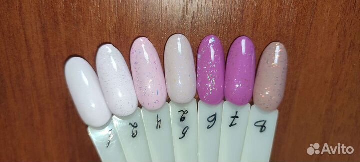 Топ для гель лака с разными эффектами