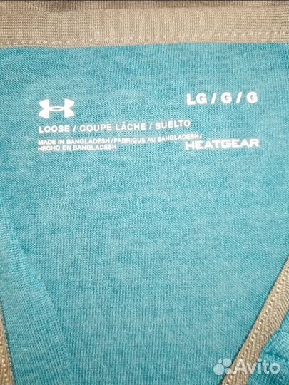 Лонгслив зип under armour heatgear оригинал