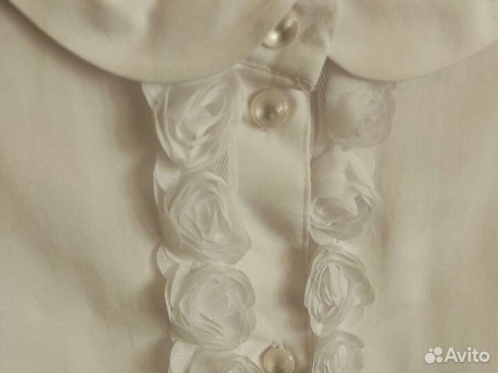 Блузка белая
