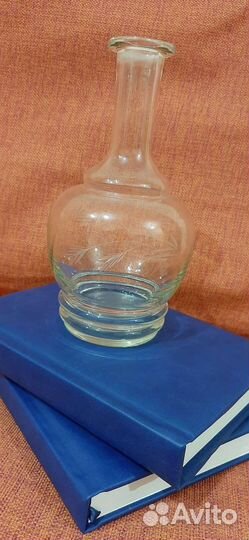 Графин колба ваза стекло