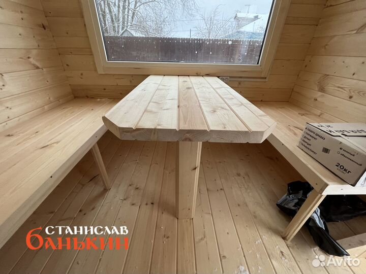 Баня бочка