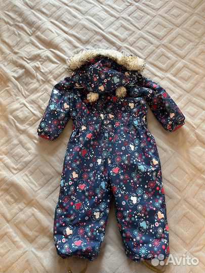 Зимний комбинезон 92 см для девочки